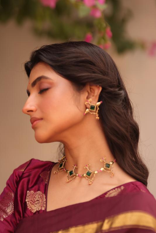 PANNA BAHAR SET (Incl. earrings)